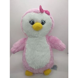 Build A Bear Workshop BABW Pink Penguin w/ Bow 12" Stuffed Plush Animal W/ Tags